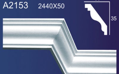 Gypsum Plaster Cornis Strip Design and Model: JK-126