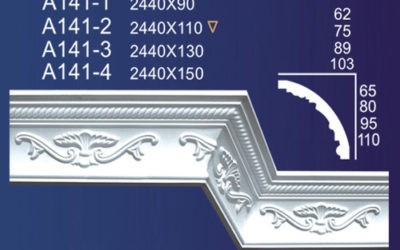 Gypsum Plaster Cornis Strip Design and Model: JK-154