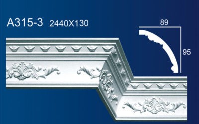 Gypsum Plaster Cornis Strip Design and Model: JK-158