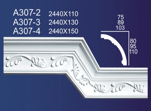 Gypsum Plaster Cornis Strip decoration board design bd