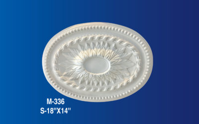 Gypsum Plaster Ceiling Rose Design and Model: JK-374