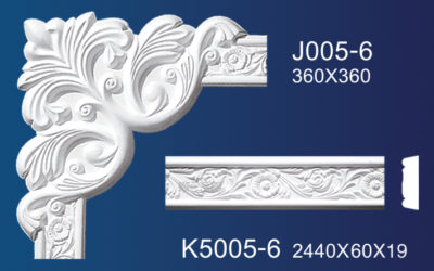 Ceiling Strip Gypsum Design and Model: JK-501
