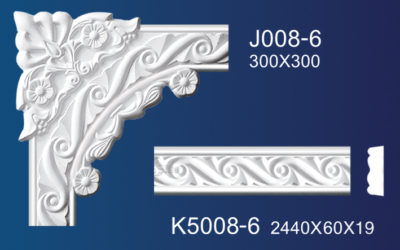 Ceiling Strip Gypsum Design and Model: JK-503