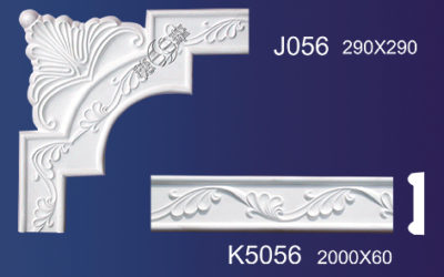 Ceiling Strip Gypsum Design and Model: JK-504