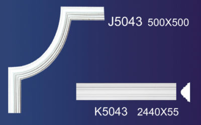 Ceiling Strip Gypsum Design and Model: JK-506