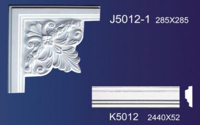 Ceiling Strip Gypsum Design and Model: JK-512