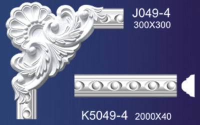 Ceiling Strip Gypsum Design and Model: JK-518