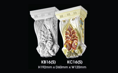 Pillar and Wall Antiuqe Design Gypsum Design and Model: JK-1019